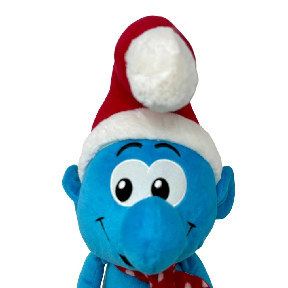 The Smurfs Macys Holiday 2010 Christmas Plush Santa Hat 21